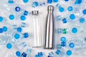 plastic bottles