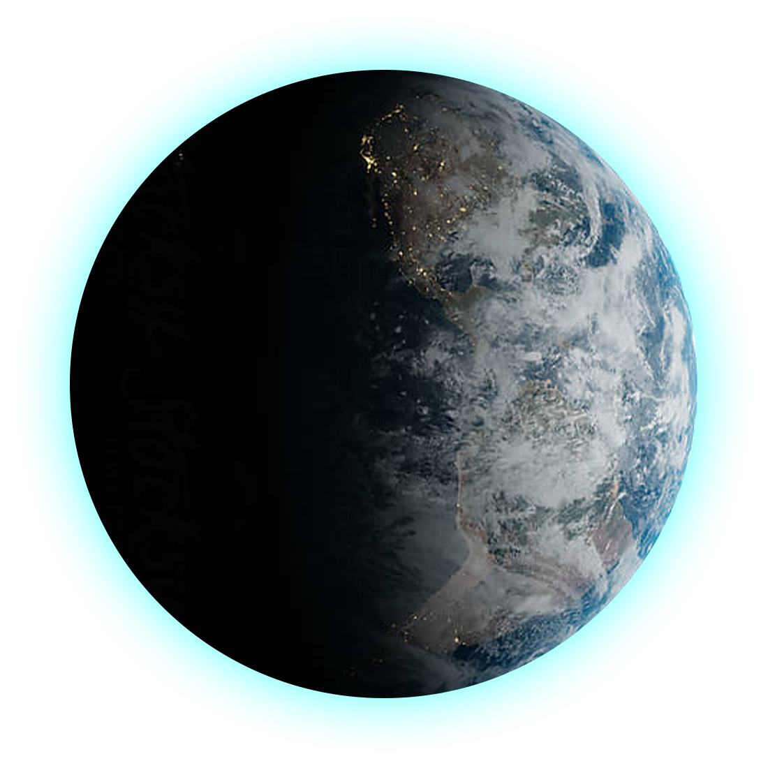 Earth viewed from space