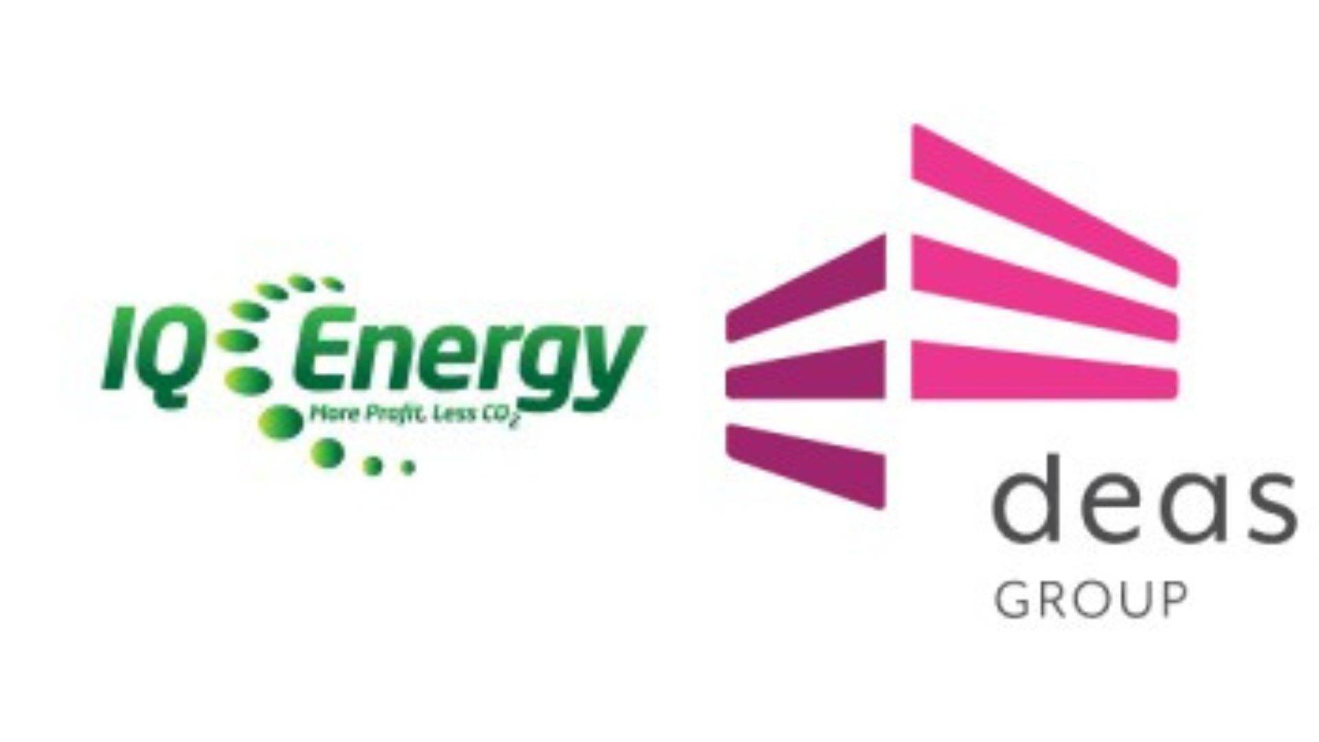 IQ Energy Nordic logo and DEAS Group logo